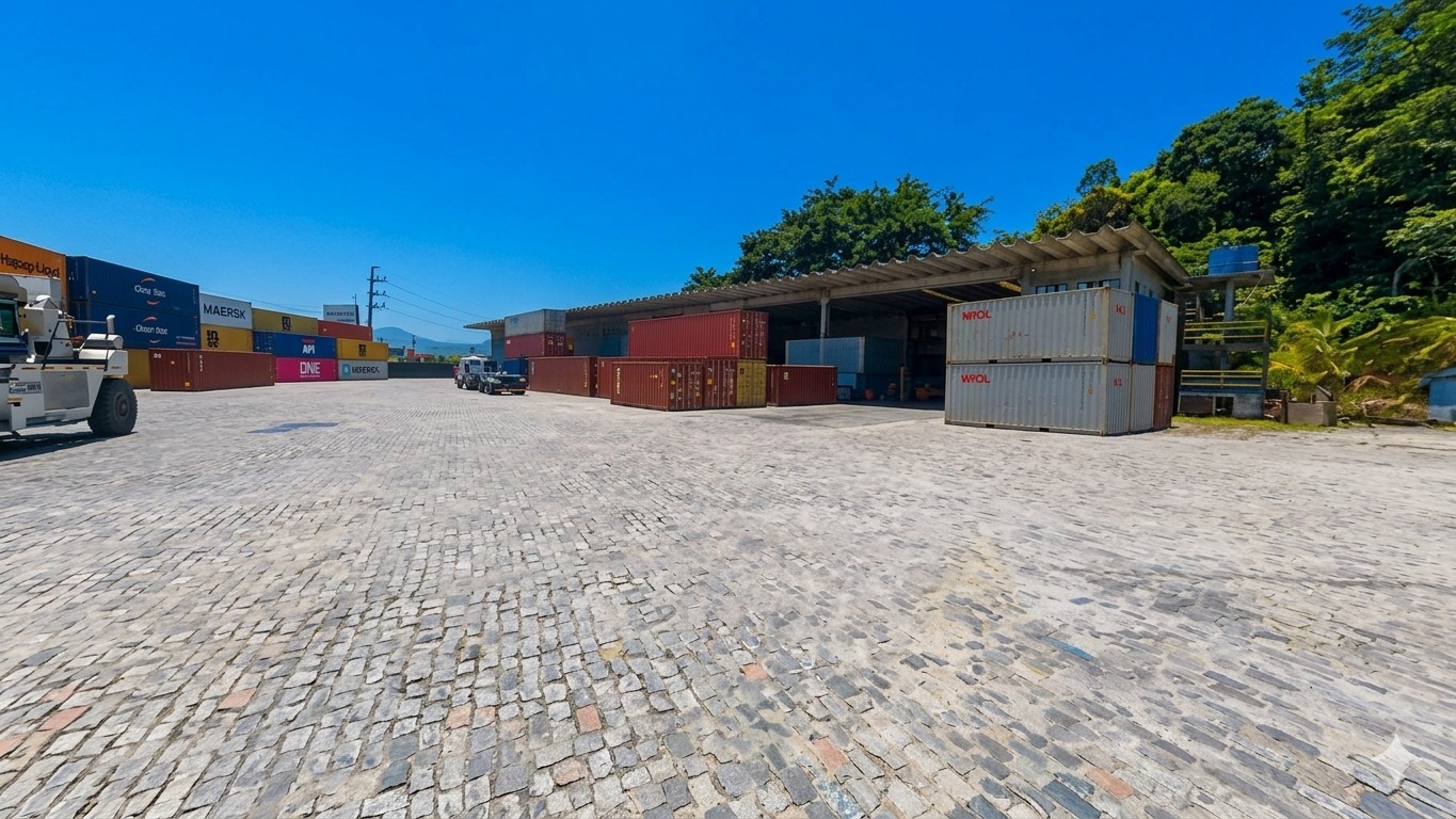Terminal operacional da Estrada Transportes